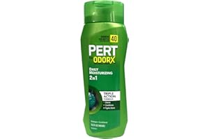 Pert 2 in 1 Complete Clean Shampoo and Conditioner - Mens Shampoo for Daily Use - Hair Conditioner for Men - Removes Dirt, Oil, and Build Up - 13.5 oz