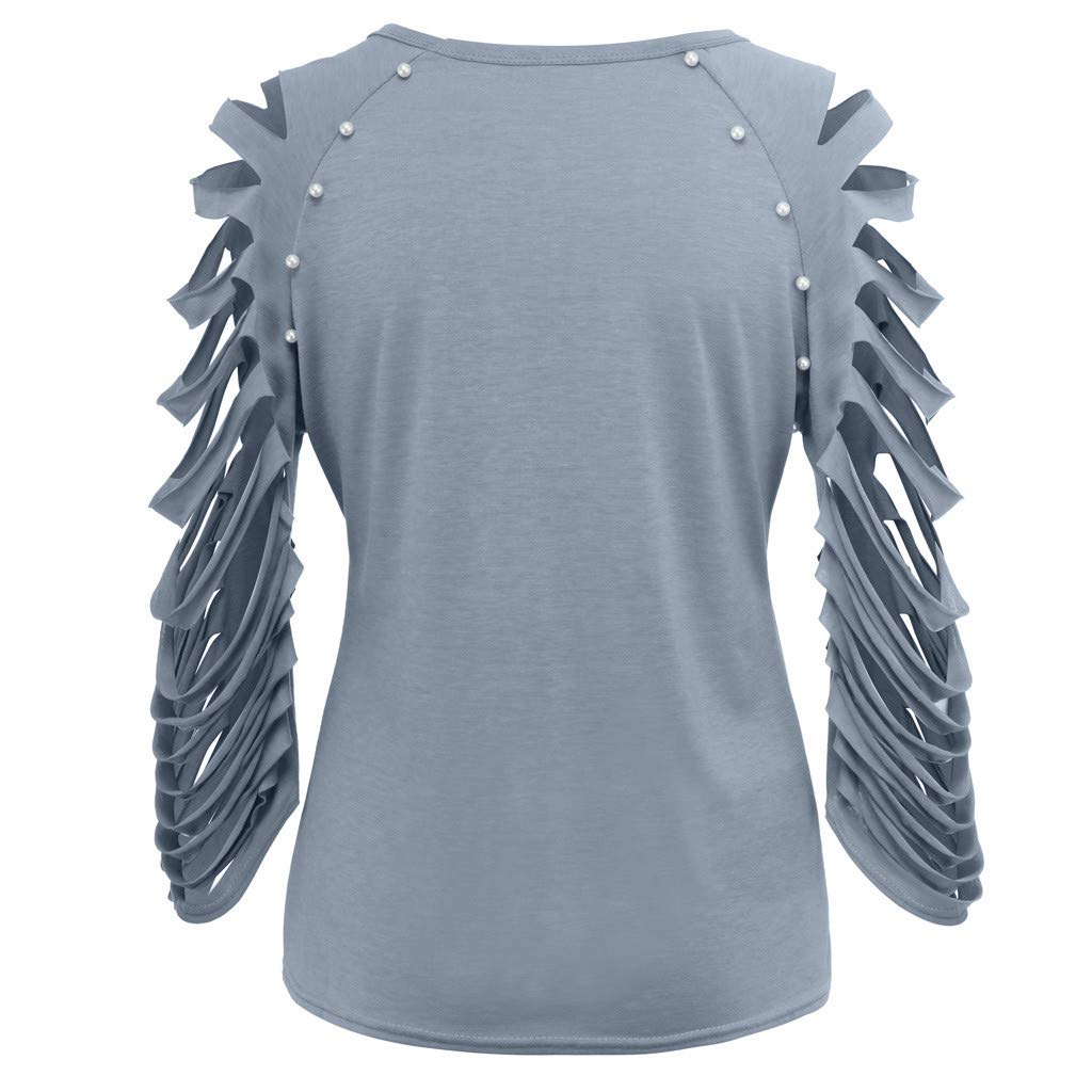 Which Is The Best Plus Size Ladder Ripped Tshirt