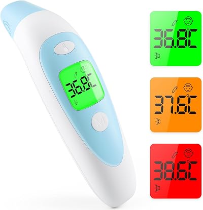 AILE Digital Thermometer 3 in 1 Forehead Ear Object CE ISO MHRA