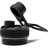 SmartKap Yeti Lid for Rambler 12/18/26/36/46/64 Oz | Yeti Lid with Wide Loop Handle | Leakproof | BPA Free | Dishwasher Safe