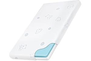 GKEVER Pack and Play Mattress, 38x26 Breathable Dual Sided Pack N Play Mattresses with Soft Jacquard Cover, High Resilience Memory Foam Baby Crib Mattress for Baby Toddlers, Portable & Washable