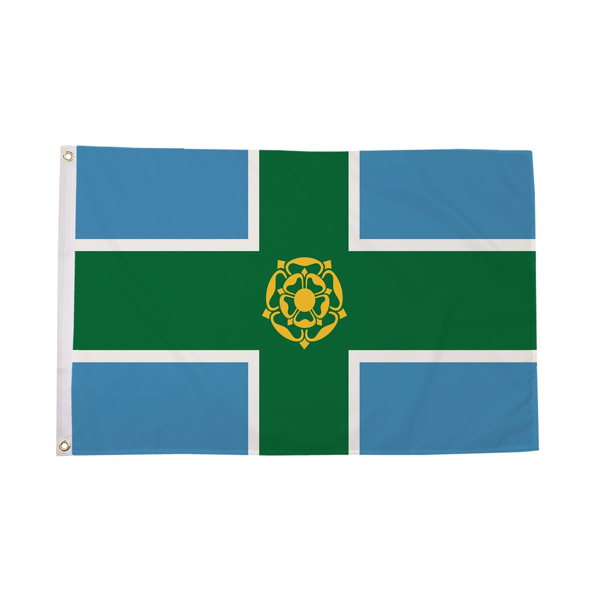 Flagtex Derbyshire Small Flag 3ft x 2ft (90cm x 60cm)