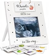 Lotvic Baby Scan Photo Frame Ultrasound Countdown 8-40 Weeks view 1