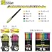 Tombow Kay Coat Double-Sided Fluorescent Highlighter Pen - 10 Color Set