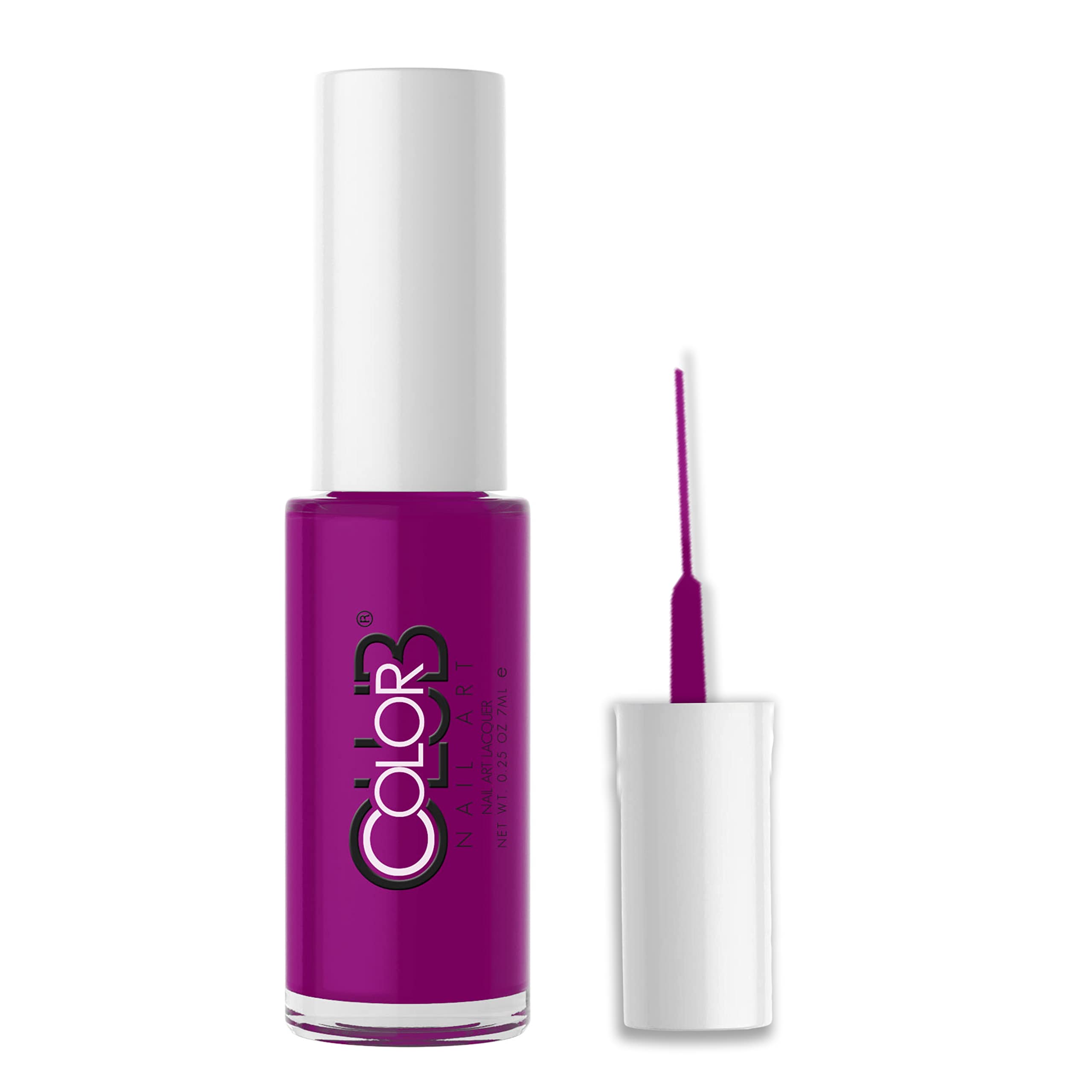 Color Club Nail Art Striper Nail Art Brush Drawing Pen, 7 ml, Magenta