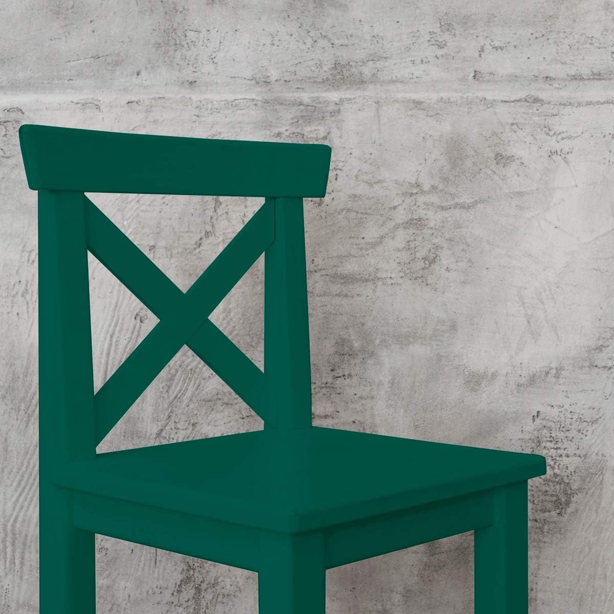 Hemway Chalk Paint Racing Green Furniture Paint 1L, Matt Finish Shabby Chic, Chalk Furniture & Walls, Quick Dry & 1 Coat - Image 4