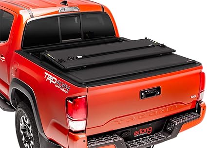 Amazon Com Extang Encore Hard Folding Truck Bed Tonneau Cover 62830 Fits 2016 18 Tacoma Sr And Sr5 Models 5 Bed Automotive
