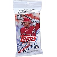 2021 Topps Series 1 Baseball Fat Pack Single Pack