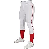 Champro Girls Tournament Traditional Low-Rise Softball Pants with Braid