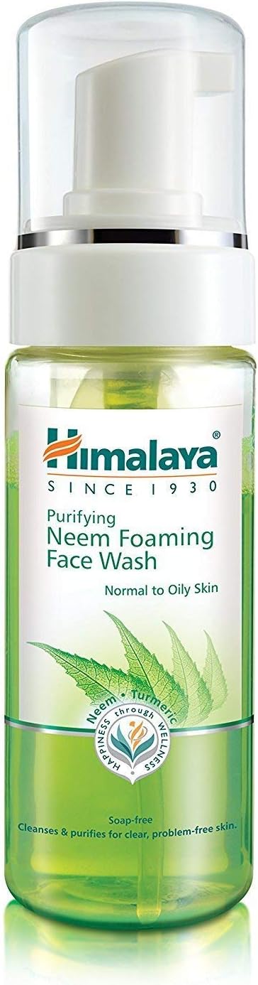 Himalaya Herbals Purifying Neem Foaming Face Wash, Face Scrub & Face Mask SET, normal and oily skin types (SET) - Image 4