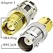 Bingfu BNC to SMA RF Adapter Kit, BNC to SMA Male Female Connector Adapter Converter Kit (4-Pack)