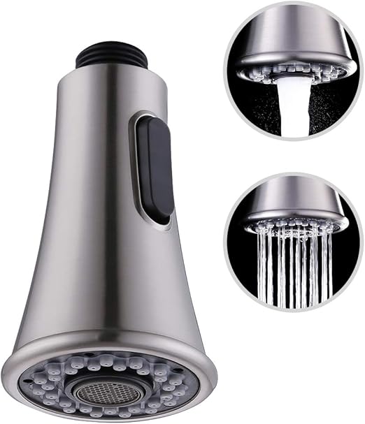 Kes Bathroom Kitchen Faucet Pull Out Spray Head Universal