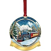 Beacon Design Winter Wonderland Express Namedrop Ornament, 2.62-Inch, Multicolor