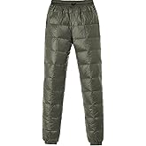 YEEFINE Women's Snow Pants Winter Warm Down Pants Insulated Utility Puffer Pants Ski Camping Trousers