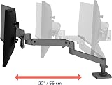Ergotron LX Pro Dual Direct Monitor Arm VESA Desk Mount 2 Monitors up to 27" view 4