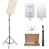 Godox LP800BI 85W LED Video Light Panel with Stand, 28" Large Soft Light | 2800K-6500K Bi-Color, 2.6" Ultra-Thin Studio Lighting, APP Control, CRI 96+, TLCI 98+, for YouTube, Recording, Live Streaming