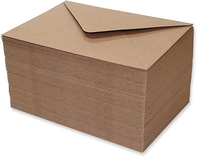 Craft 2337-150 5x7 Kraft Envelopes — Craft UK Limited