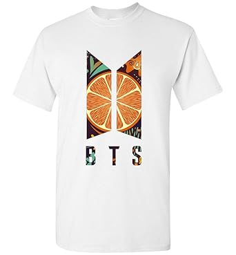 Amazoncom Tropical Summer Lemon Logo T Shirt Rm Jin Suga J Hope