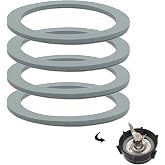 Blender Gasket Replacement Parts, Rubber Ring Seal Rings Blender Accessories for Oster and Osterizer Blender (4 Pieces)