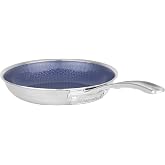 Viking Hybrid Plus 3-Ply Ceramic Nonstick Frying Pan, Made without PFAS, 8-Inch Induction Cookware, Metal Utensil Safe, Oven Safe to 500F