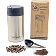 Defiance Tools Travel French Press Mug, Portable Coffee Maker, Double Insulated Coffee and Tea Press, Makes 2 Cups, Stainless