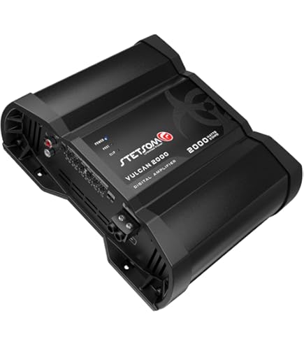 Amazon.com: Vulcan Digital Amplifier 2000W Stetsom 1 Channel 4