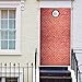 2 in 1 Red Brick Wall Backdrop,Platform 9 and 3/4 King's Cross Station,Curtains Door Decorations,Entrance to Your Imaginary World,Photography Backdrop Vintage Decorations 50