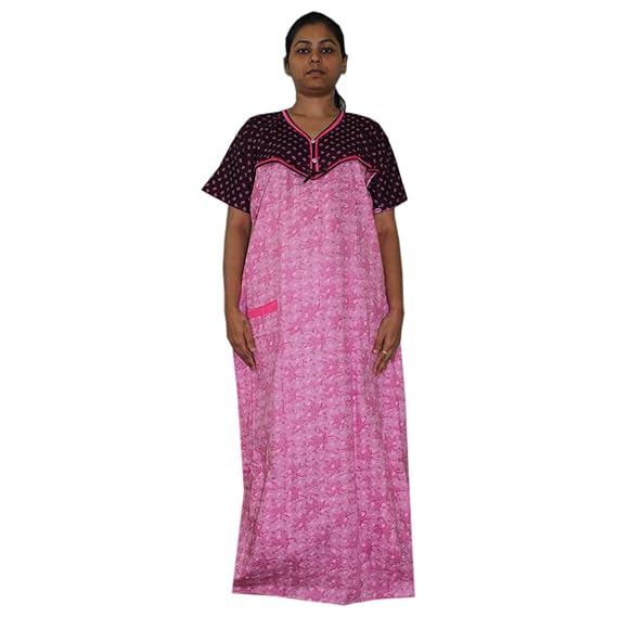 Cotton Maternity Feeding Nighty