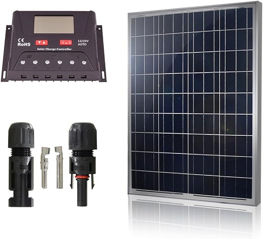 Amazon HQST Solar Panel Basic Home Kit 100Watt 100W 