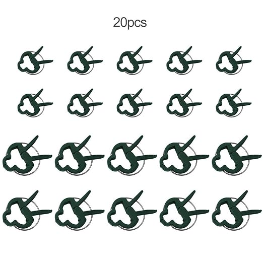 Socialism 20 Piezas de plástico Duradero Jardín Clips Jardín ...