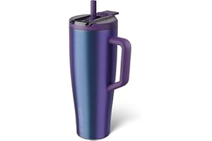 BrüMate Era Flip 40oz Tumbler with Covered Flip Down Straw | 100% Leakproof Insulated Tumbler | Made of Stainless Steel | Cup