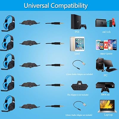 Buy Cyclotronix Hellcrack Ps5 Professional Led Gaming Headset With Microphone 50mm Speakers Muting Noise Cancelling Flexible For Ps5 Ps4 Xbox1 Xbox Series X Pc Mac And Multiple Others Online In Germany B07xhtznxy