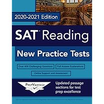 SAT Reading: New Practice Tests, 2020-2021 Edition