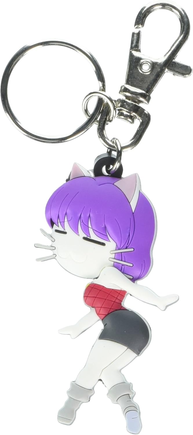 Amazon ブラック キャット リンスレット キャット フォーム 3d キーチェーン Ge 46 アニメ 萌えグッズ 通販