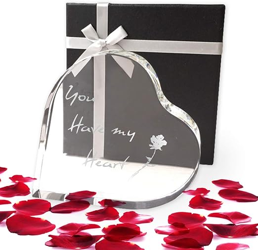 crystal glass anniversary gifts for him