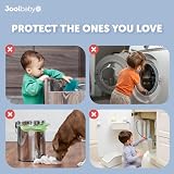 Jool Baby Products Child Safety Strap Locks 8 Pack 3M Adhesive No Drilling view 3