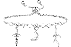 UJIMS ACOTAR Inspired Bookish Warrior Charm Bracelet Cassian Fandom Gift SJMaass Reader Gift