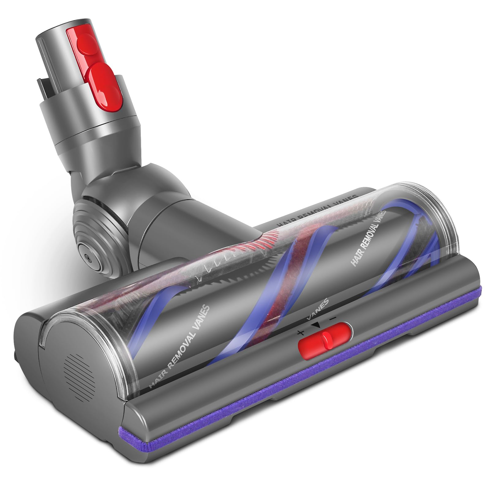 Photo 1 of RUKHOOL Upgrade V11 High Torque Vacuum Head Replacement for Dyson V8 V10 V15 V7 Cleaner Head Brush Anti-Tangle Adjustable Suction Power Motorhead Attachment Replace Part for Dyson Accessories