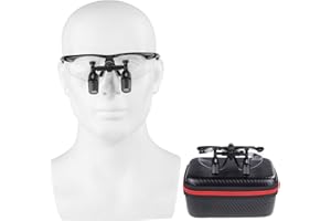 BONEW-Oral 3X/4X/5X/6X 450mm Ultralight Ergonomic Surgical Binocular Loupes Magnifying Glasses Ergo Loupes Pupil Distance Adj