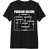 Problem Solving Chart Geek Nerd Computer Programmer Men Premium Tri-Blend T-Shirt