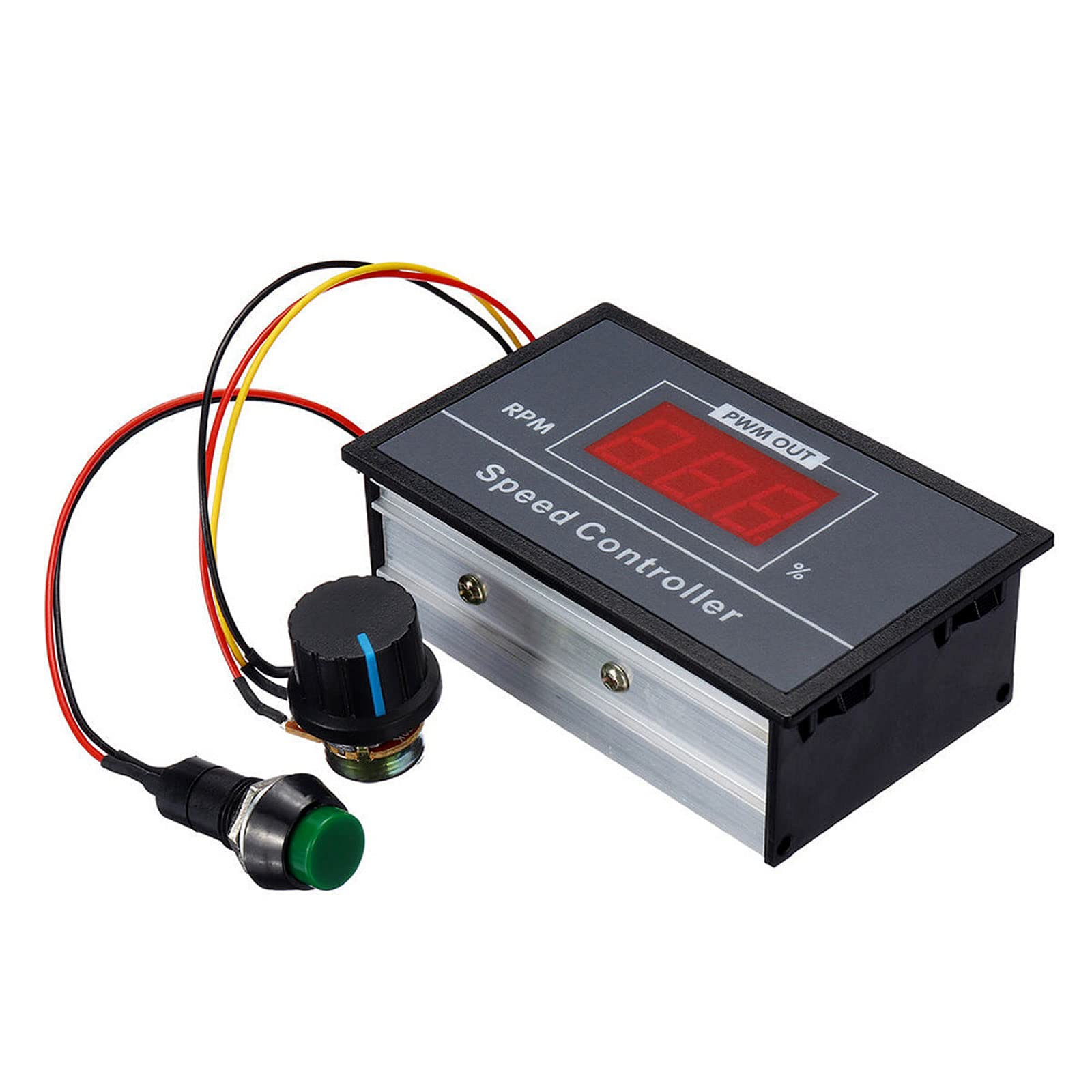 Photo 1 of PMW 6-60V 12V 24V 36V 48V 30A PWM DC Motor Speed Controller , Speed Adjustable Stepless Governor,Regulator Variable Speed Switch ,Display LED Control Circuit Board Start Stop Switch