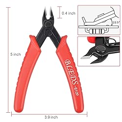 Flush Cutter, Wire Cutters, BS-8109 Soft Wire