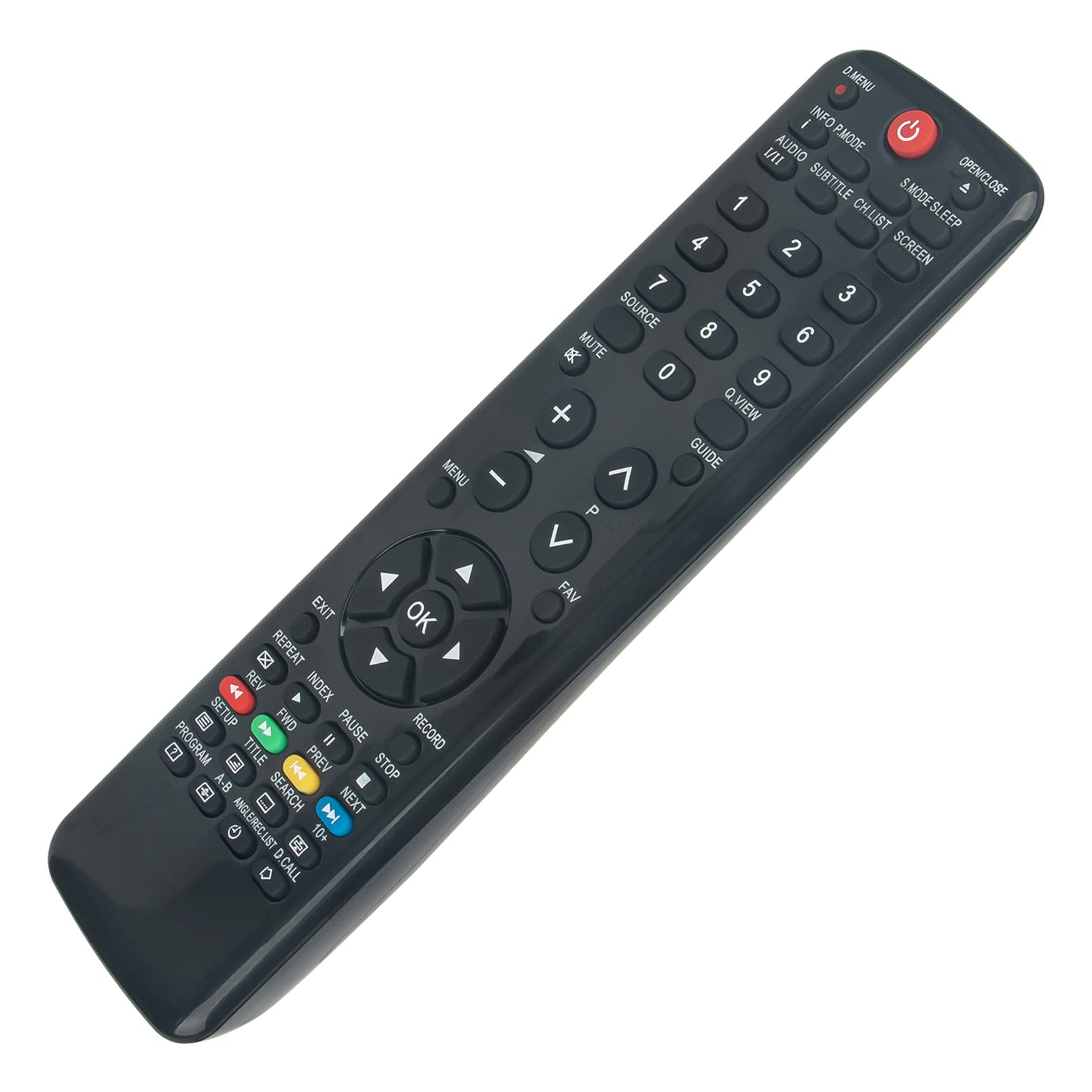ALLIMITY HTR-D06A Replace Remote Control fit for Haier HQD1002033 LET40T900 LET42T1000HF LT32F6 LES32T1000HF LET46Z18HF LTF22Z6 LES32T1000HFM LEY22T1000HF LET19T3CW LET32D10HF LET22T3 LET39Z18HF