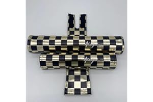 FLITE Anodized Gold Checker BMX Pad Sets