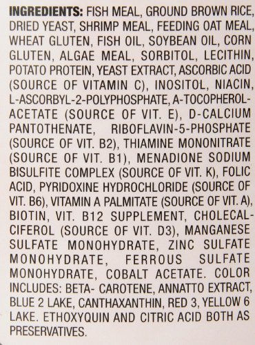 TetraFin Balanced Diet Goldfish Flake Food, 2.2-Pound