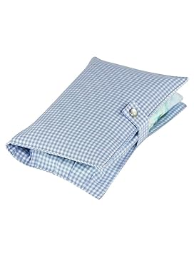 boubalou Windeletui 'Little Blue' - kleine Wickeltasche für unterwegs aus Stoff