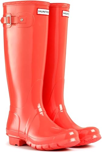 orange hunter boots