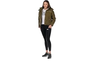 The North Face Lowell Peak Down Womens Jacket Military Olive Sz S