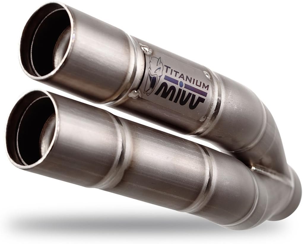Mivv SPORT DOUBLE GUN SLIP-ON Muffler TITANIUM for SUZUKI GSX-R 1000 2017 NOT approved | S.050.SDG