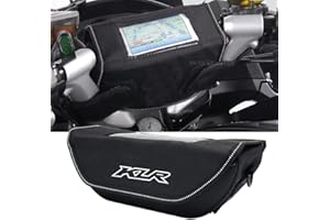Wodpice for KLR 650 Motorcycle Handlebar Bag, Waterproof and Dustproof Motorcycle Carrying Bag Storage Bag, Universal Motorcycle Fit Travel Bag